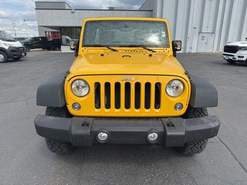 Baja Yellow Clearcoat 2015 Jeep Wrangler Unlimited Sport