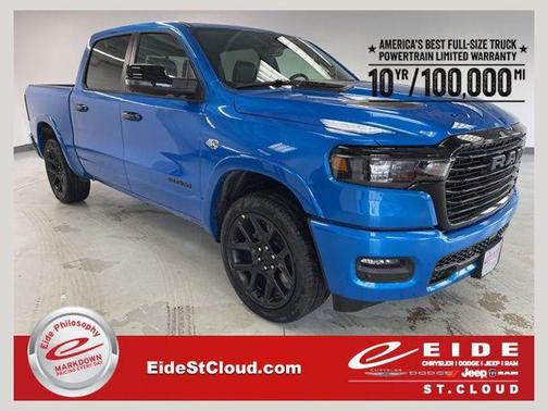 Hydro Blue Pearlcoat 2026 RAM 1500 Laramie
