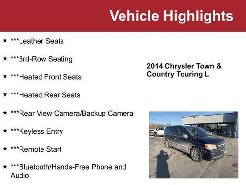 2014 Chrysler Town & Country Touring-L