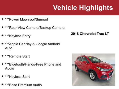2018 Chevrolet Trax LT