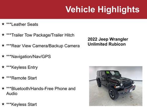 2022 Jeep Wrangler Unlimited Rubicon