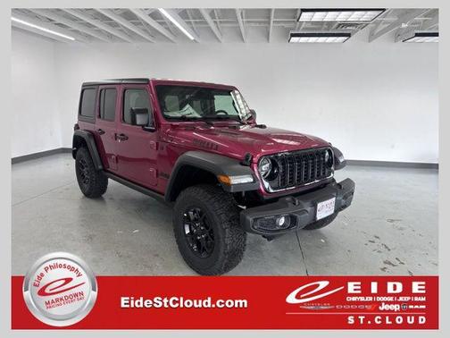 Tuscadero Pearlcoat 2026 Jeep Wrangler Willys