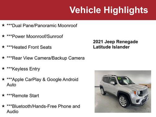 2021 Jeep Renegade Latitude