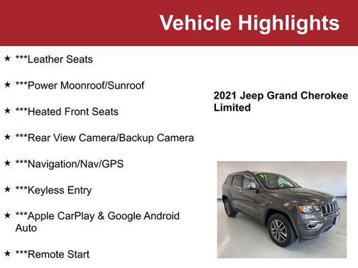 2021 Jeep Grand Cherokee Limited X