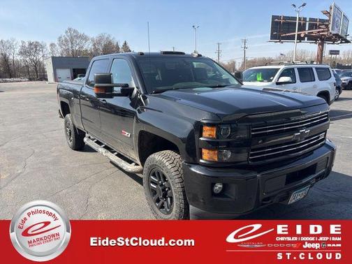 Black 2016 Chevrolet Silverado 2500 LT