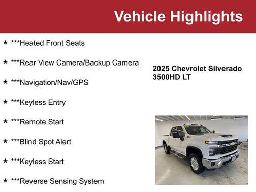 2025 Chevrolet Silverado 3500 LT
