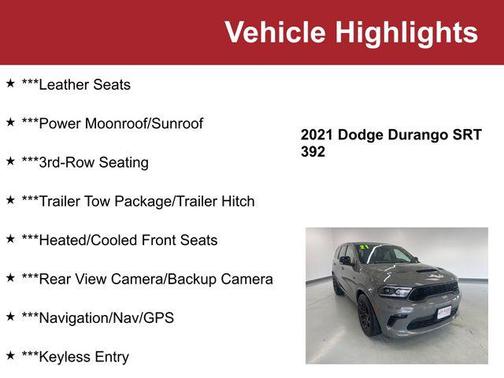 2021 Dodge Durango SRT 392 AWD