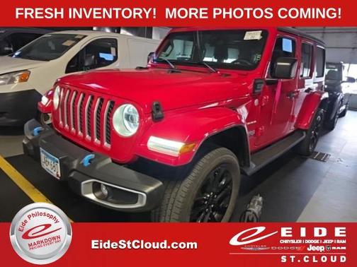 Firecracker Red Clearcoat 2023 Jeep Wrangler 4xe Sahara