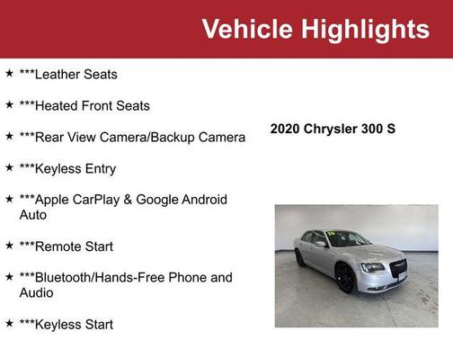 Silver Mist Clearcoat 2020 Chrysler 300 S
