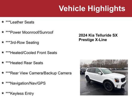 2024 Kia Telluride SX Prestige X-Line