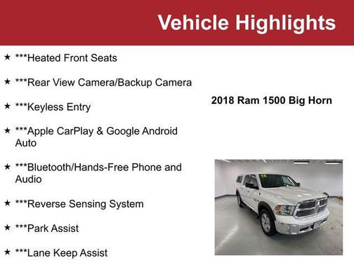 2018 RAM 1500 Big Horn