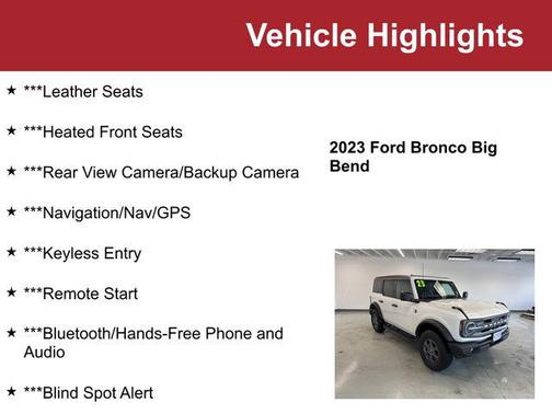 2023 Ford Bronco Big Bend