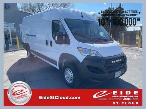Bright White Clearcoat 2026 RAM ProMaster 3500 High Roof