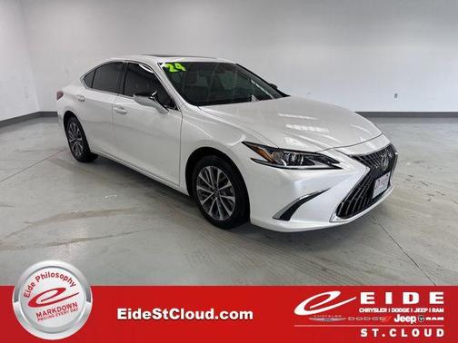 Ultra White 2024 Lexus ES 250 Base Sedan
