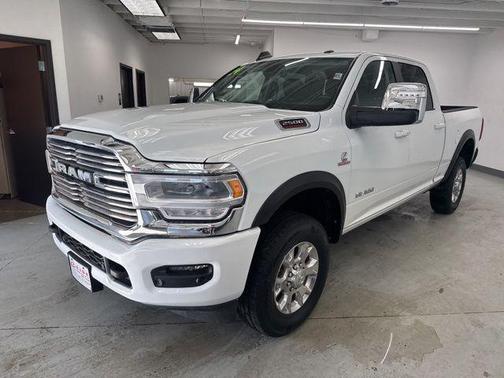 Bright White Clearcoat 2024 RAM 2500 Laramie Crew Cab 4x4 6'4' Box