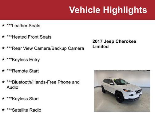 2017 Jeep Cherokee Limited