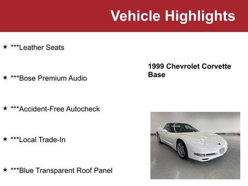 1999 Chevrolet Corvette Base