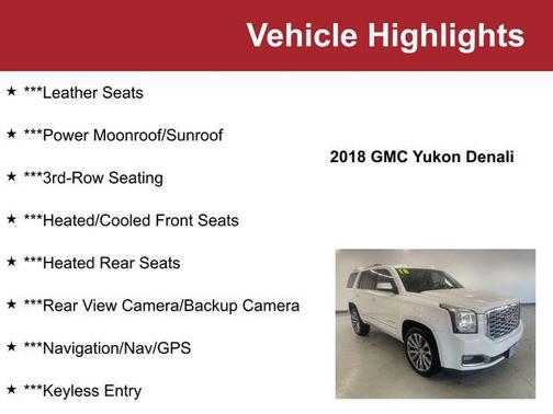 2018 GMC Yukon Denali