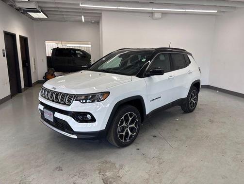 Bright White Clearcoat 2026 Jeep Compass Limited