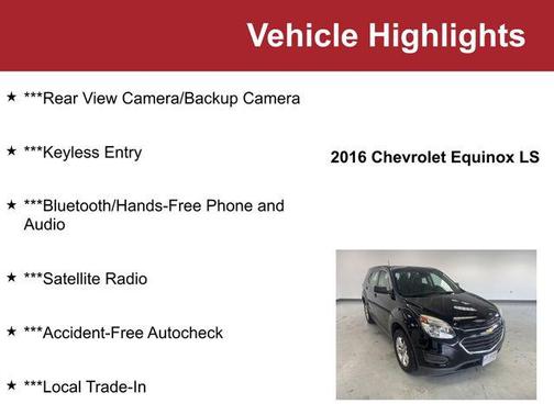 2016 Chevrolet Equinox LS