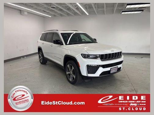 Bright White Clearcoat 2026 Jeep Grand Cherokee L Limited