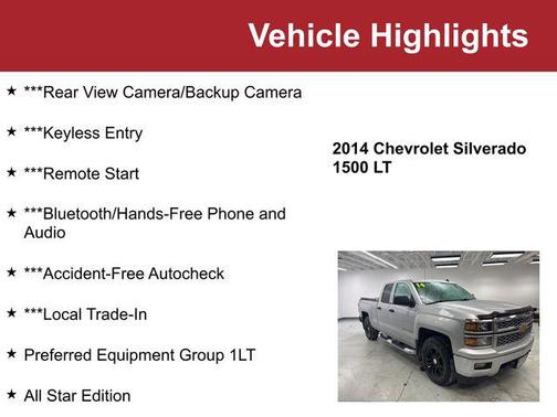 2014 Chevrolet Silverado 1500 1LT