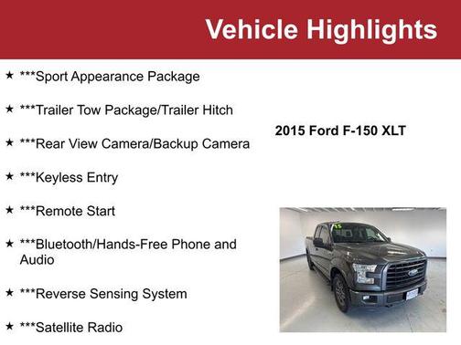 2015 Ford F-150 XLT
