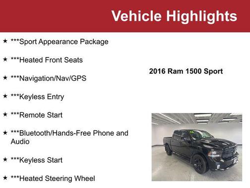 2016 RAM 1500 Sport