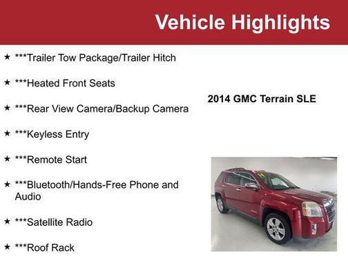 2014 GMC Terrain SLE-2