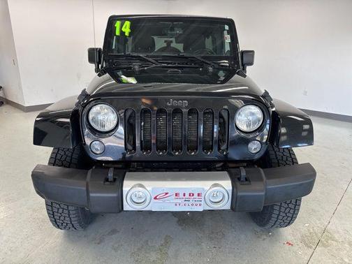 Black Clearcoat 2014 Jeep Wrangler Unlimited Sahara