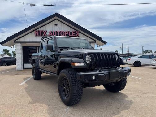 Black Clearcoat 2022 Jeep Gladiator Sport