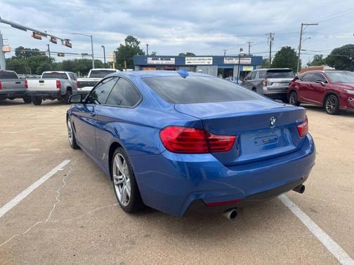 Blue 2014 BMW 435 i