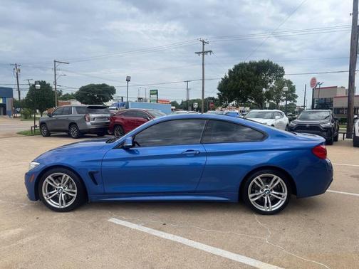 Blue 2014 BMW 435 i