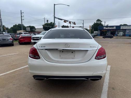 White 2015 Mercedes-Benz C-Class C 300 4MATIC