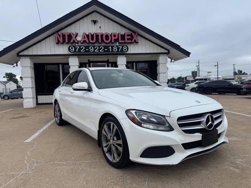 White 2015 Mercedes-Benz C-Class C 300 4MATIC