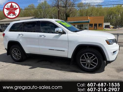 Bright White Clearcoat 2017 Jeep Grand Cherokee Limited