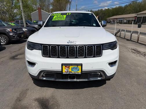 Bright White Clearcoat 2017 Jeep Grand Cherokee Limited