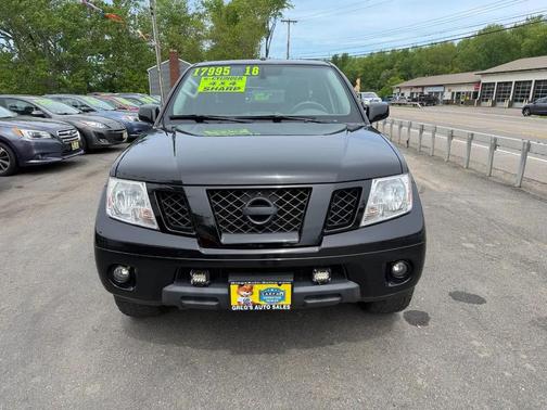 Magnetic Black 2018 Nissan Frontier SV