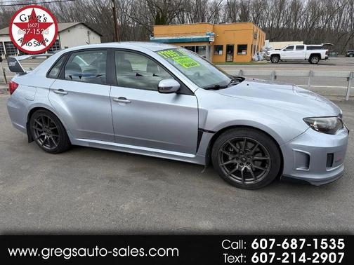 Ice Silver Metallic 2012 Subaru Impreza WRX STi STI Limited