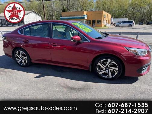 Maroon 2022 Subaru Legacy Limited