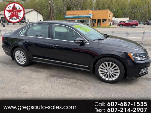 Black Uni 2016 Volkswagen Passat 1.8T SE w/Technology