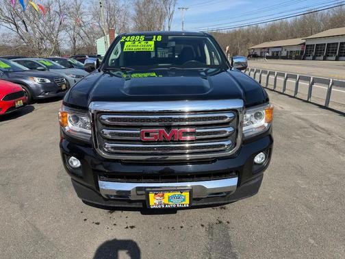 Onyx Black 2018 GMC Canyon SLT