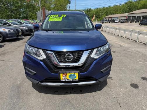 Caspian Blue Metallic 2020 Nissan Rogue SV
