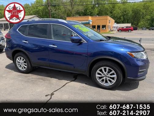 Caspian Blue Metallic 2020 Nissan Rogue SV