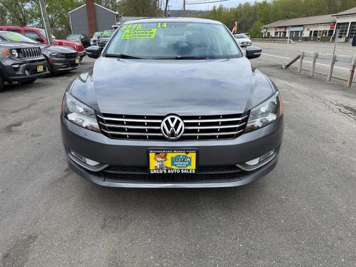 Platinum Gray Metallic 2014 Volkswagen Passat 3.6L V6 DSG SEL Premium