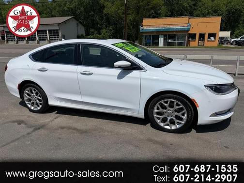 Bright White Clearcoat 2016 Chrysler 200 C