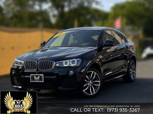 Black 2016 BMW X4 xDrive35i