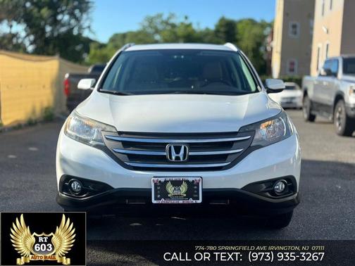 White Diamond Pearl 2013 Honda CR-V EX-L