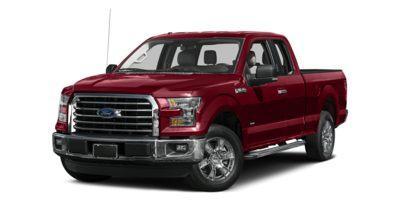 Red 2017 Ford F-150 Lariat