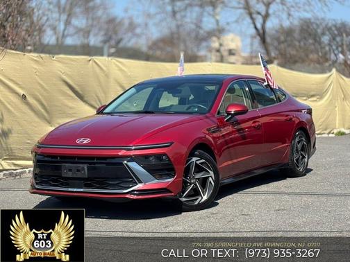 Ultimate red 2024 Hyundai SONATA SEL